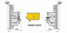 Комплект фрез для профілювання дошки підлоги - вагонки (11.41/12.41-, 31.41/32.41, 11.48/12.41-, 31.48/32.48)