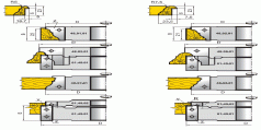 Комплект фрез для профільування обкладки (01.49.XX, 48.XX.XX)